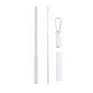 Cannuccia Jexor color argento - personalizzabile con logo