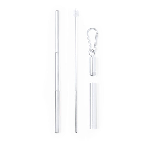 Cannuccia Jexor color argento - personalizzabile con logo