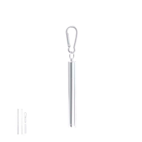 Cannuccia Jexor color argento - personalizzabile con logo