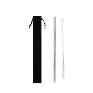 Cannuccia Valun color argento - personalizzabile con logo