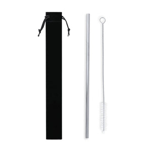 Cannuccia Valun color argento - personalizzabile con logo