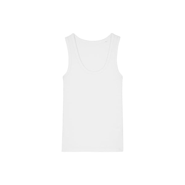 Canotta Donna Fitted Stella Ava bianco / XS - personalizzabile con logo