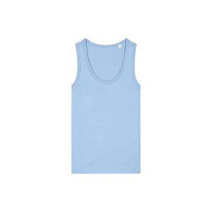 Canotta Donna Fitted Stella Ava blu / XS - personalizzabile con logo