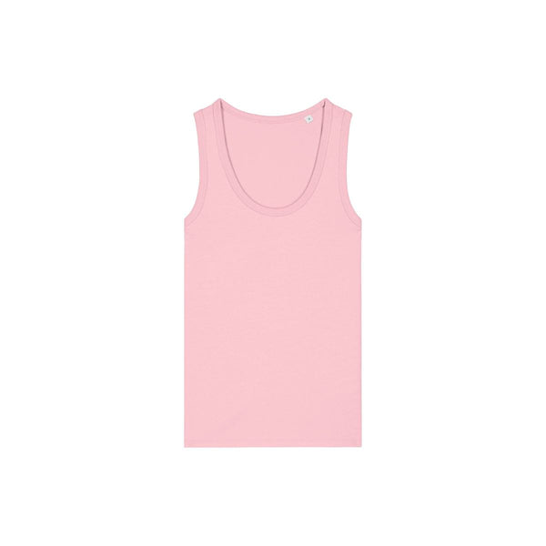 Canotta Donna Fitted Stella Ava rosa / XS - personalizzabile con logo