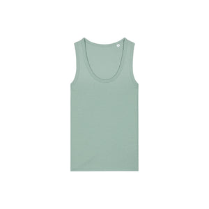 Canotta Donna Fitted Stella Ava verde / XS - personalizzabile con logo