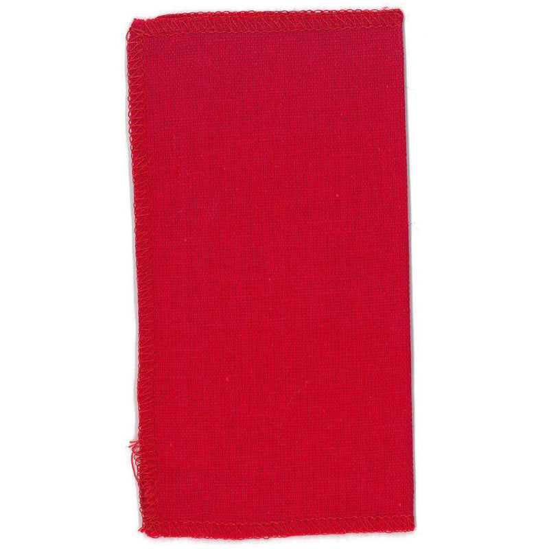 Canovacci in lino deluxe 50 x 70 cm (canovaccio) / Rosso - personalizzabile con logo