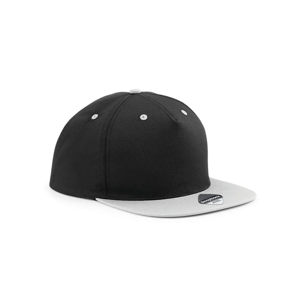 Cappellino 5 Panel Contrast Snapback black/graphite grey - personalizzabile con logo