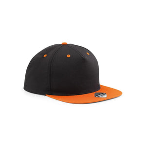 Cappellino 5 Panel Contrast Snapback black/orange - personalizzabile con logo