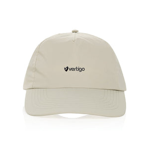 Cappellino 5 pannelli KENTO URBAN in rNylon RCS - personalizzabile con logo