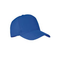 Cappellino 5 pannelli RPET royal - personalizzabile con logo