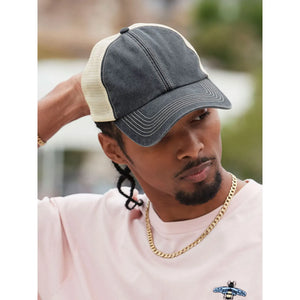 Cappellino 6 Panel Vintage Trucker - personalizzabile con logo