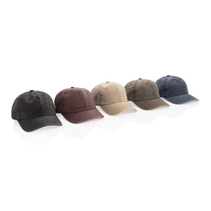Cappellino 6 pannelli BEAU in twill di cotone AWARE™ 270 gm2 - personalizzabile con logo