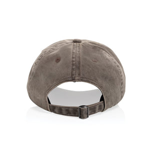 Cappellino 6 pannelli BEAU in twill di cotone AWARE™ 270 gm2 - personalizzabile con logo