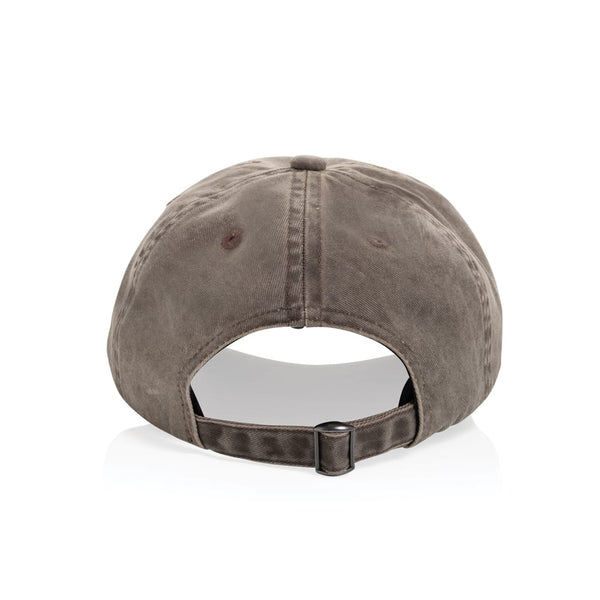 Cappellino 6 pannelli BEAU in twill di cotone AWARE™ 270 gm2 - personalizzabile con logo