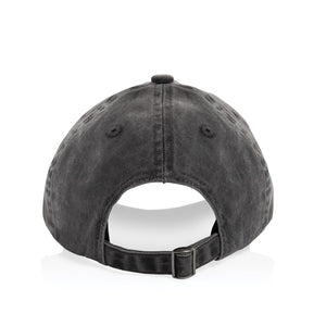 Cappellino 6 pannelli BEAU in twill di cotone AWARE™ 270 gm2 - personalizzabile con logo