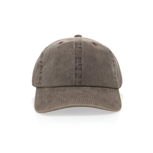 Cappellino 6 pannelli BEAU in twill di cotone AWARE™ 270 gm2 - personalizzabile con logo