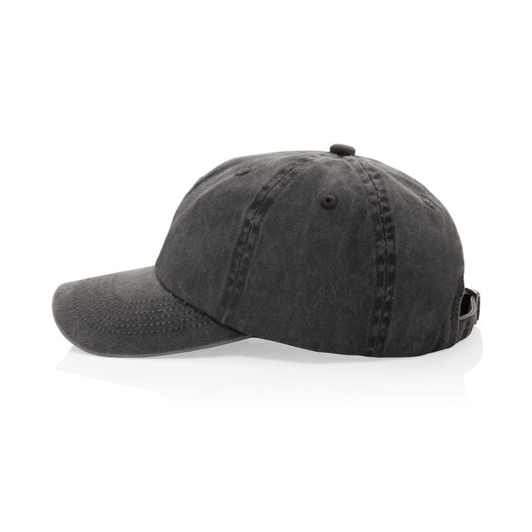 Cappellino 6 pannelli BEAU in twill di cotone AWARE™ 270 gm2 - personalizzabile con logo