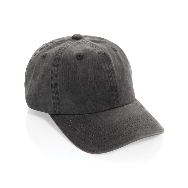 Cappellino 6 pannelli BEAU in twill di cotone AWARE™ 270 gm2 - personalizzabile con logo