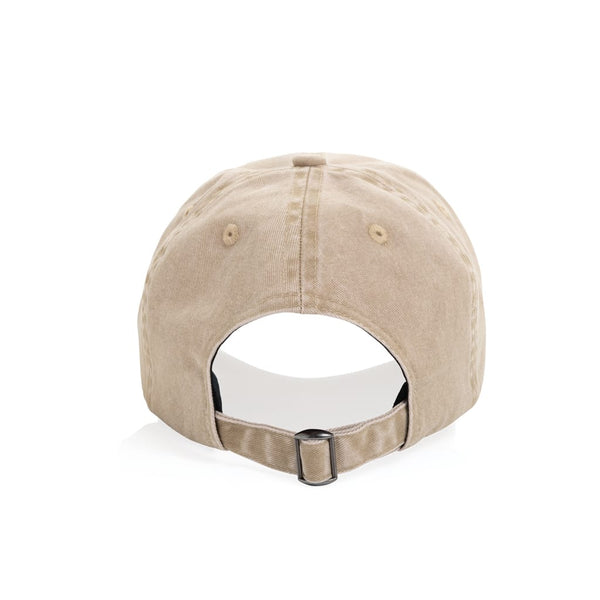 Cappellino 6 pannelli BEAU in twill di cotone AWARE™ 270 gm2 - personalizzabile con logo