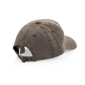 Cappellino 6 pannelli BEAU in twill di cotone AWARE™ 270 gm2 - personalizzabile con logo