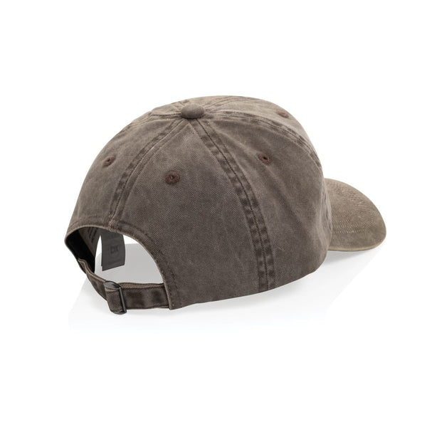 Cappellino 6 pannelli BEAU in twill di cotone AWARE™ 270 gm2 - personalizzabile con logo