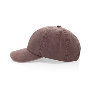 Cappellino 6 pannelli BEAU in twill di cotone AWARE™ 270 gm2 - personalizzabile con logo