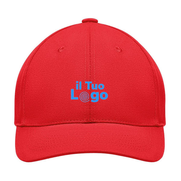 Cappellino 6 pannelli - personalizzabile con logo