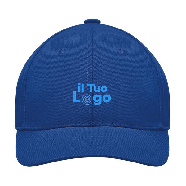Cappellino 6 pannelli - personalizzabile con logo