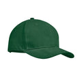Cappellino 6 pannelli verde - personalizzabile con logo