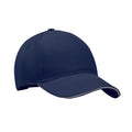 Cappellino a 5 pannelli blu - personalizzabile con logo