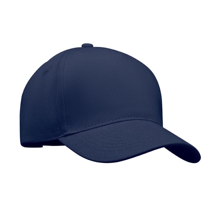 Cappellino a 5 pannelli blu navy - personalizzabile con logo