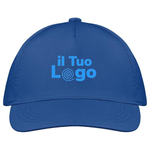 Cappellino a 5 pannelli cotone 160g - personalizzabile con logo