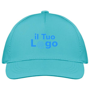 Cappellino a 5 pannelli cotone 160g - personalizzabile con logo