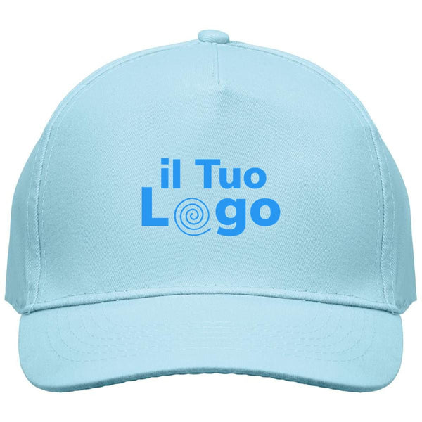 Cappellino a 5 pannelli cotone 160g - personalizzabile con logo