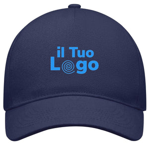 Cappellino a 5 pannelli - personalizzabile con logo