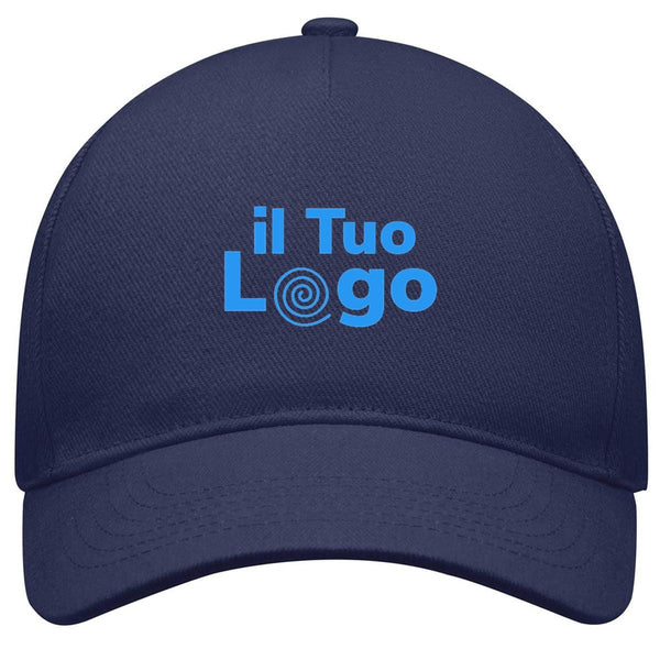 Cappellino a 5 pannelli - personalizzabile con logo