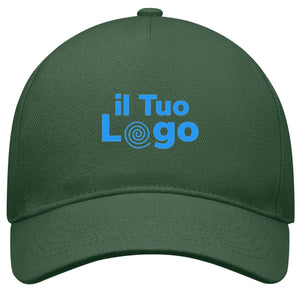 Cappellino a 5 pannelli - personalizzabile con logo