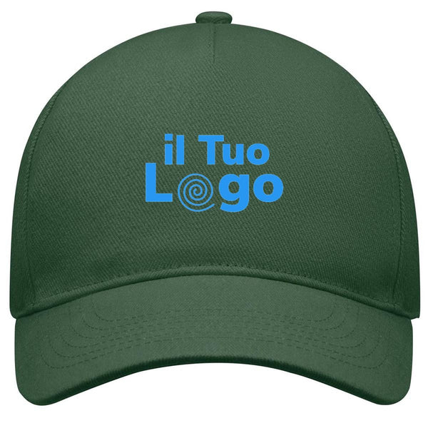 Cappellino a 5 pannelli - personalizzabile con logo