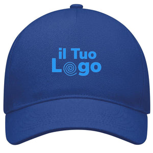 Cappellino a 5 pannelli - personalizzabile con logo