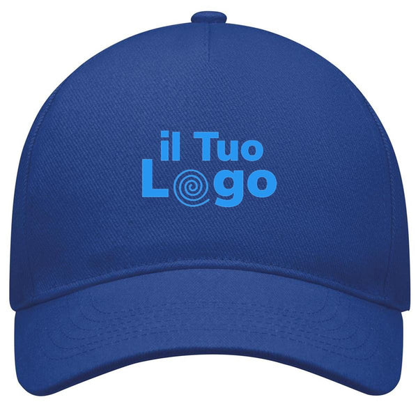 Cappellino a 5 pannelli - personalizzabile con logo