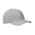 Cappellino a 6 pannelli 260g Grigio - personalizzabile con logo