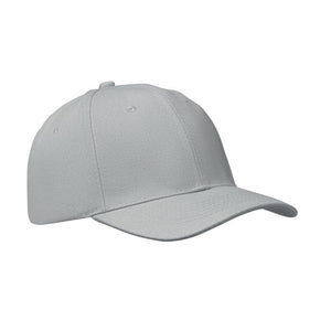 Cappellino a 6 pannelli 260g Grigio - personalizzabile con logo