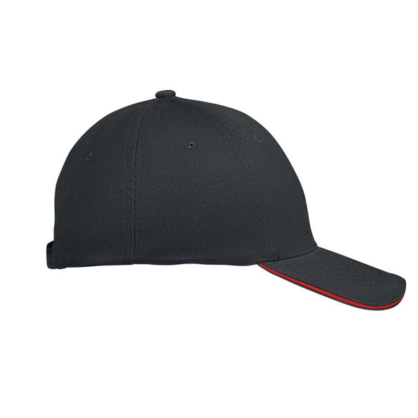 Cappellino a 6 pannelli 260g - personalizzabile con logo