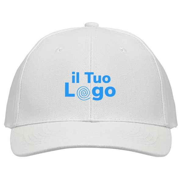 Cappellino a 6 pannelli 260g - personalizzabile con logo