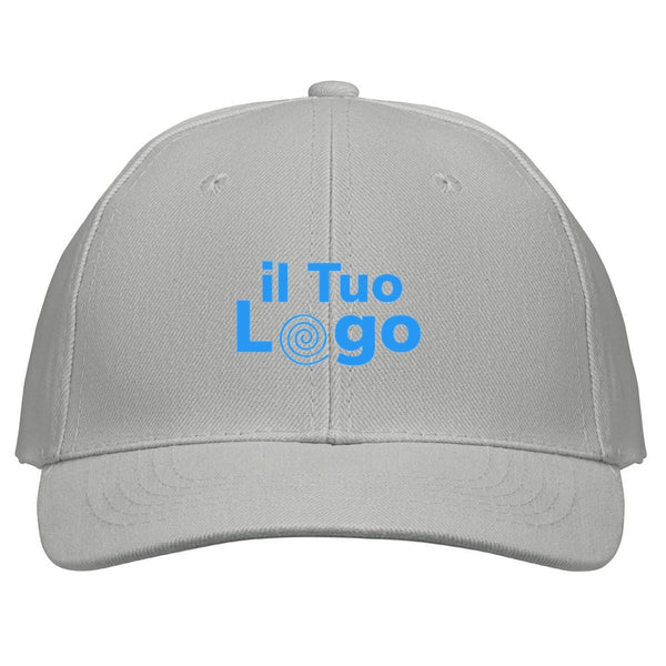 Cappellino a 6 pannelli 260g - personalizzabile con logo