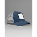 Cappellino Appliqué Patch 5 Panel Trucker blu - personalizzabile con logo