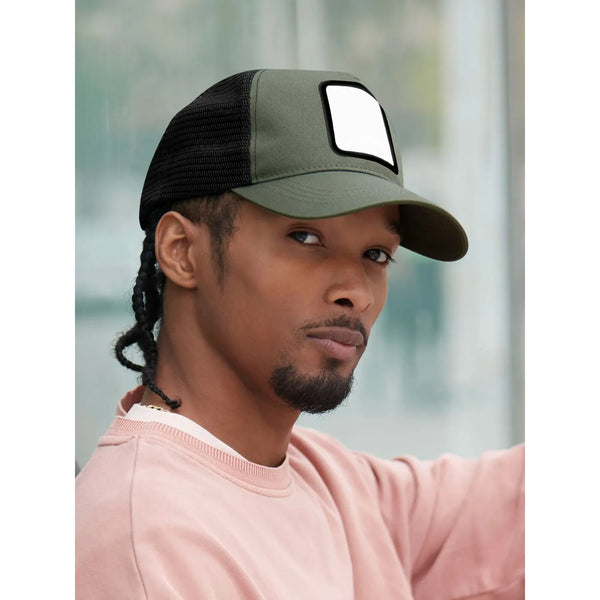 Cappellino Appliqué Patch 5 Panel Trucker - personalizzabile con logo