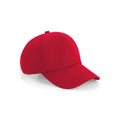 Cappellino Authentic 5 Panel Cap rosso - personalizzabile con logo