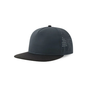 Cappellino Bank Five-S blu - personalizzabile con logo