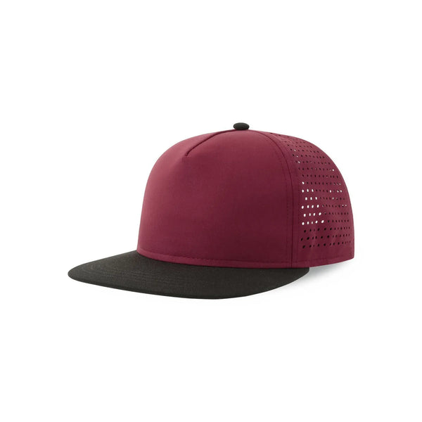Cappellino Bank Five-S bordeaux - personalizzabile con logo
